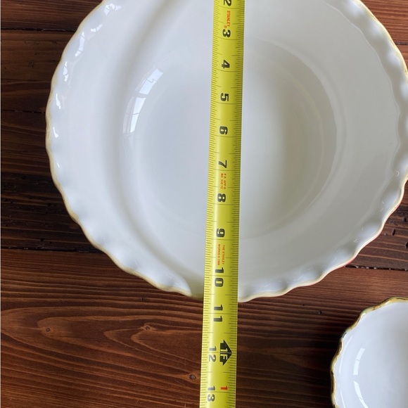 Sur La Table Ceramic Fluted Nesting Bowls - Picture 5 of 9